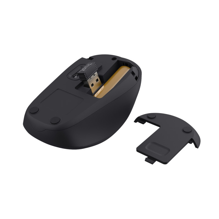 Trust Yvi+ Souris sans fil silencieuse — vue 4