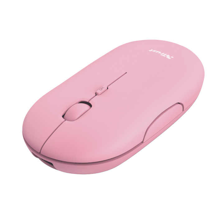 Trust Puck souris Bureau Ambidextre RF sans fil + Bluetooth Optique 1600 DPI — vue 2