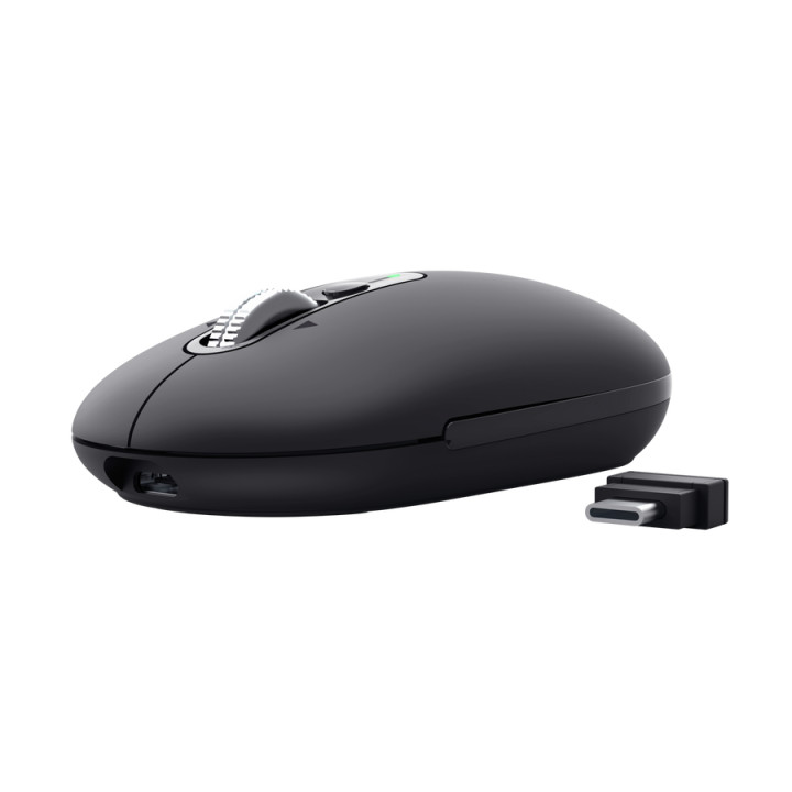 Trust Seron Slim Multi souris Bureau Ambidextre RF sans fil + Bluetooth Optique 3200 DPI — vue 2