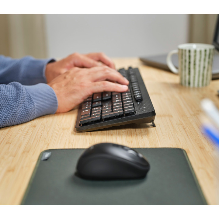 Trust Ody II clavier Souris incluse Bureau RF sans fil AZERTY Français Noir — vue 5