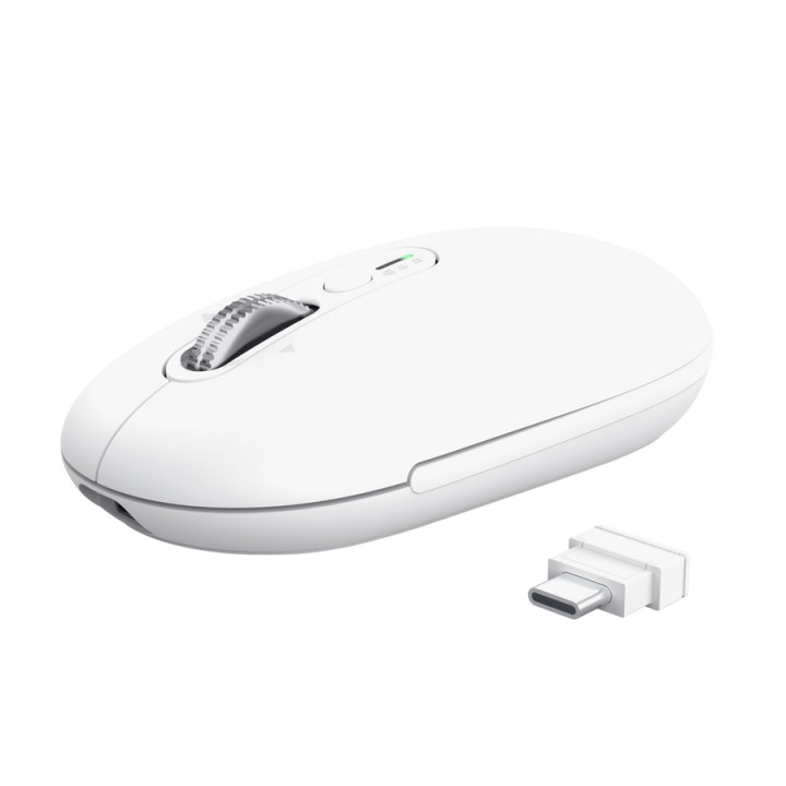 Trust Seron Slim Multi souris Bureau Ambidextre RF sans fil + Bluetooth Optique 3200 DPI — vue 3