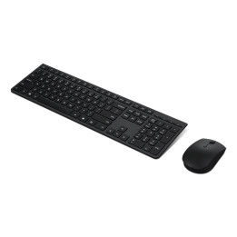 Lenovo 4X31R64325 clavier Souris incluse Bureau RF sans fil + Bluetooth Français Noir — vue 1