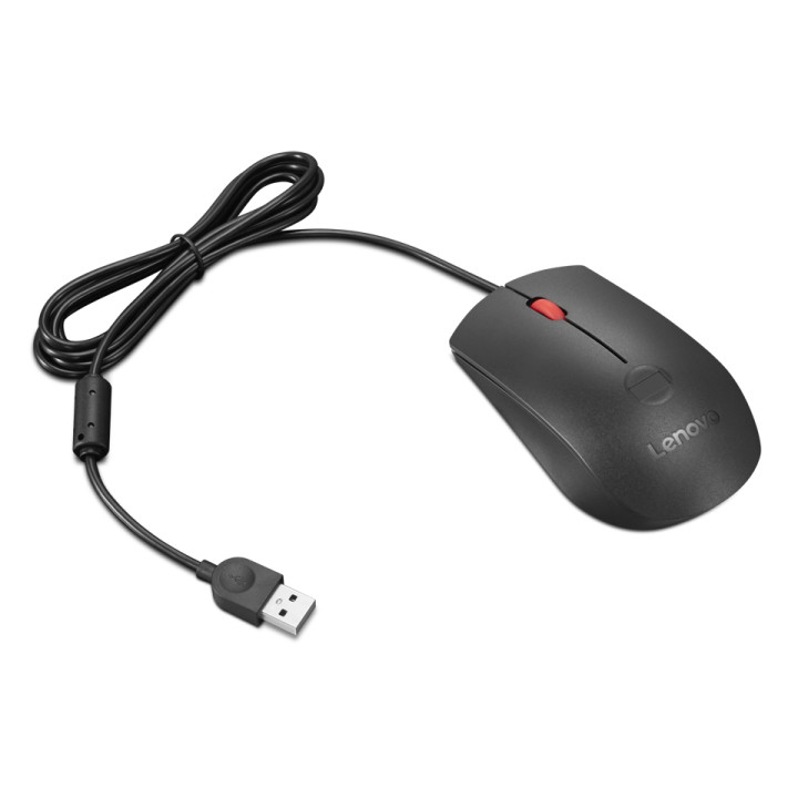 Lenovo 4Y51S24029 souris Bureau Ambidextre USB Type-A Optique 2000 DPI — vue 3