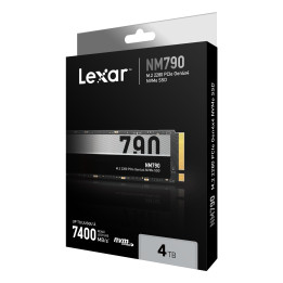 Lexar NM790 4 To — SSD NVMe M.2 2280 PCIe 4.0