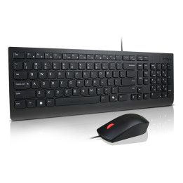 Lenovo 4X31R64411 clavier Souris incluse Universel USB Français Noir — vue 1