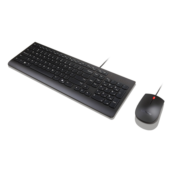 Lenovo 4X31R64411 clavier Souris incluse Universel USB Français Noir — vue 2
