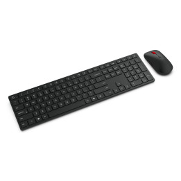 Lenovo 4X31S04810 clavier Souris incluse Bureau RF sans fil + Bluetooth Français Noir — vue 1