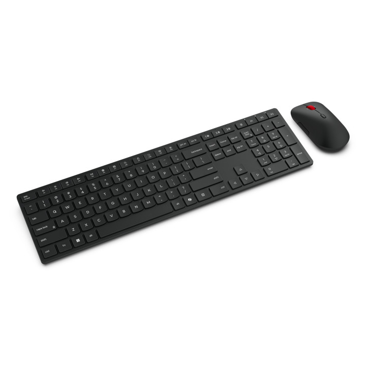 Lenovo 4X31S04810 clavier Souris incluse Bureau RF sans fil + Bluetooth Français Noir — vue 1
