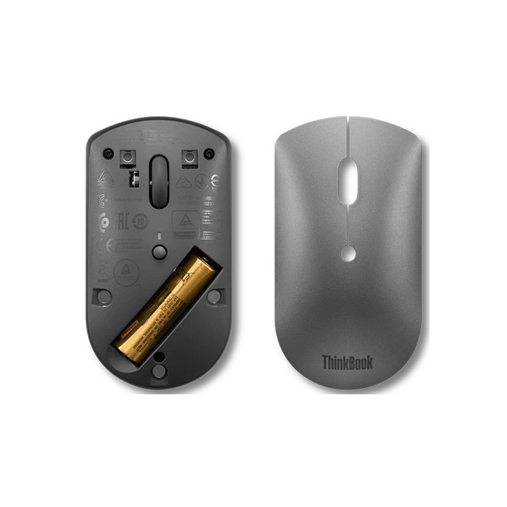 Lenovo ThinkBook souris Bureau Ambidextre Bluetooth Optique 2400 DPI — vue 2