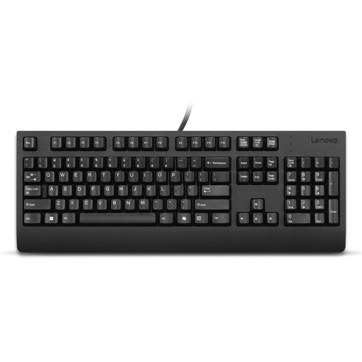 Lenovo Preferred Pro II USB Keyboard-French clavier maison/bureau Français Noir — vue 1