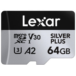Lexar Professional SILVER PLUS 64 Go — carte microSDXC