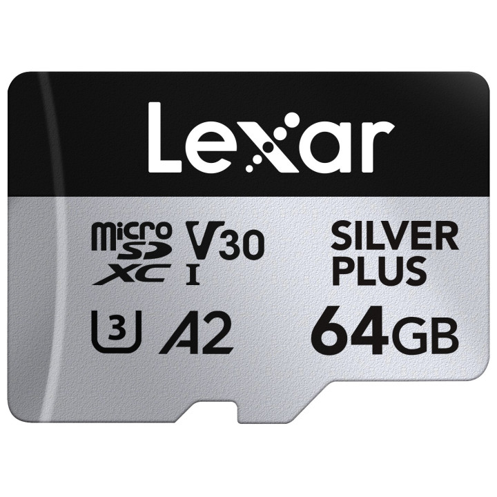 Lexar Professional SILVER PLUS 64 Go — carte microSDXC