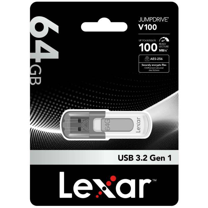 Lexar JumpDrive V100 64 Go — clé USB-A