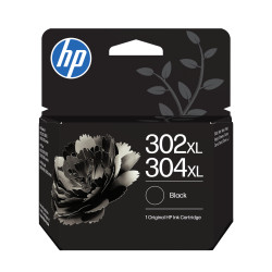 HP 302XL/304XL — Cartouche d'encre noire XL, 300 pages