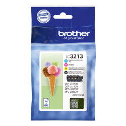 Brother LC3213VAL — Pack de 4 cartouches d'encre XL (noir, cyan, magenta, jaune)