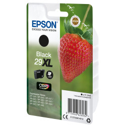 Epson Strawberry Singlepack Black 29XL Claria Home Ink — Cartouche d'encre noire XL, 470 pages