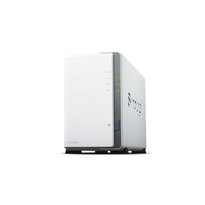 Synology DiskStation DS223j — Serveur NAS 2 baies compact pour TPE et indépendants