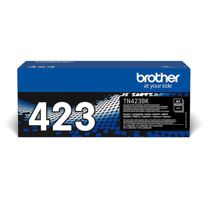 Brother Cartouche de toner TN-423BK originale – Noir — vue 1