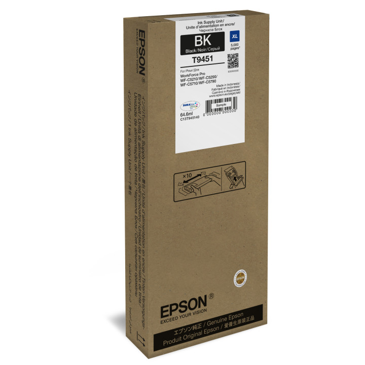 Epson WF-C5xxx Series Ink Cartridge XL Black — vue 2