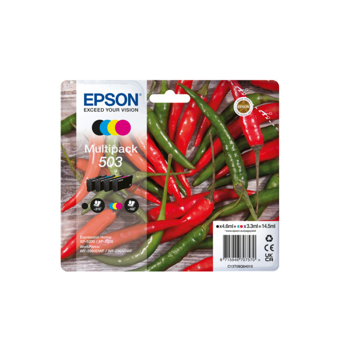 Epson Multipack 4-colours 503 Ink — vue 1