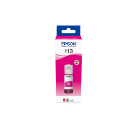 Epson 113 EcoTank Pigment Magenta ink bottle — vue 1