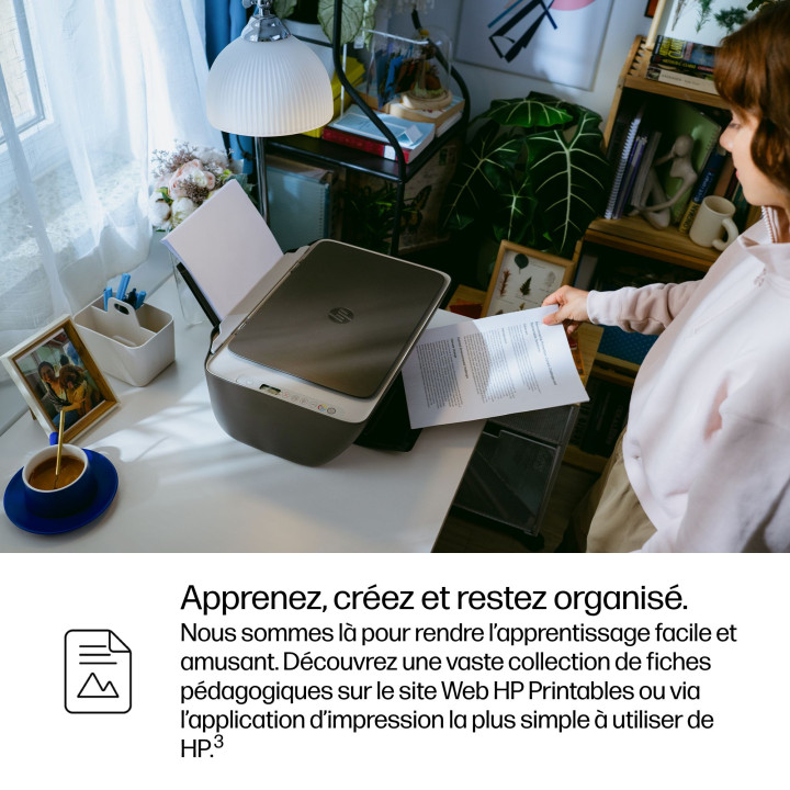 HP DeskJet 2910 Sans fil All-in-One Couleur Imprimante, Instant Ink — vue 4