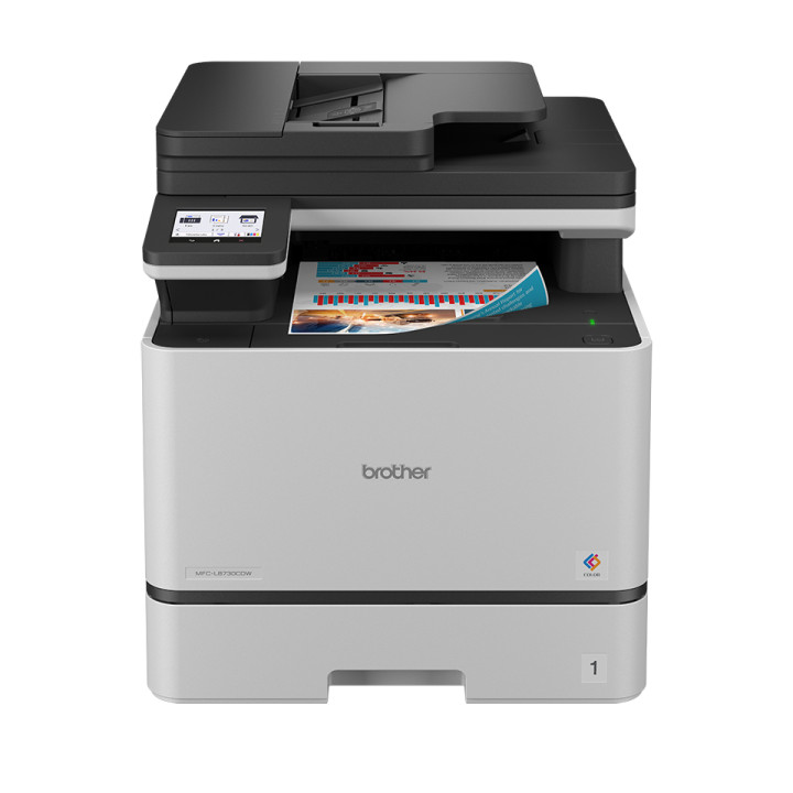 Brother MFC-L8730CDW imprimante multifonction Laser A4 2400 x 600 DPI 31 ppm Wifi — vue 1