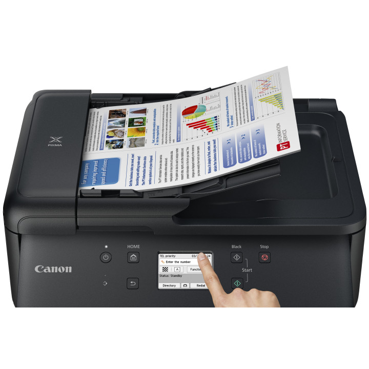 Canon PIXMA TR7650 Jet d'encre A4 4800 x 1200 DPI Wifi — vue 5