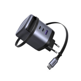 UGREEN Nexode 100 W — chargeur avec câble rétractable