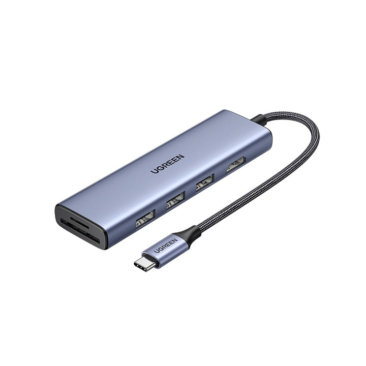 UGREEN Revodok 6-en-1 — hub USB-C HDMI / USB / SD