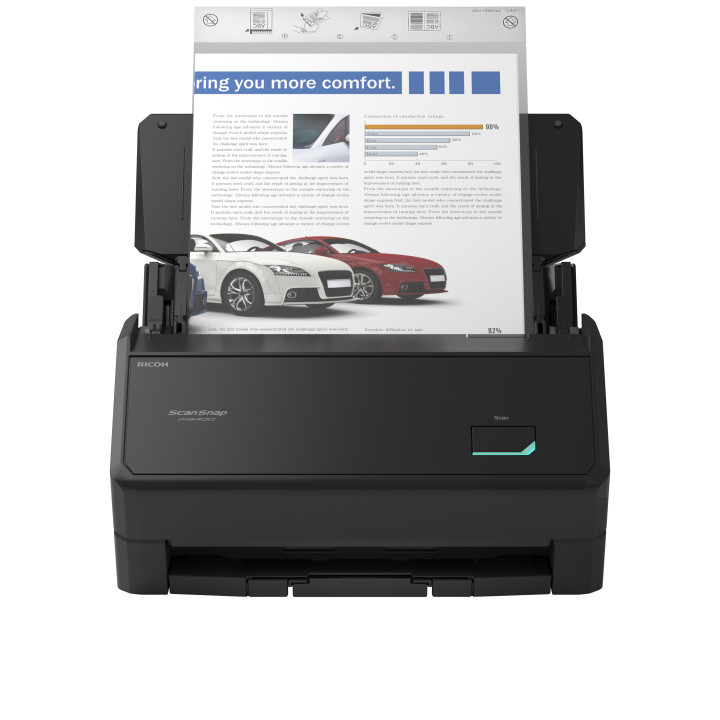 Ricoh ScanSnap iX2400 Scanner ADF 600 x 600 DPI A4 Noir — vue 2