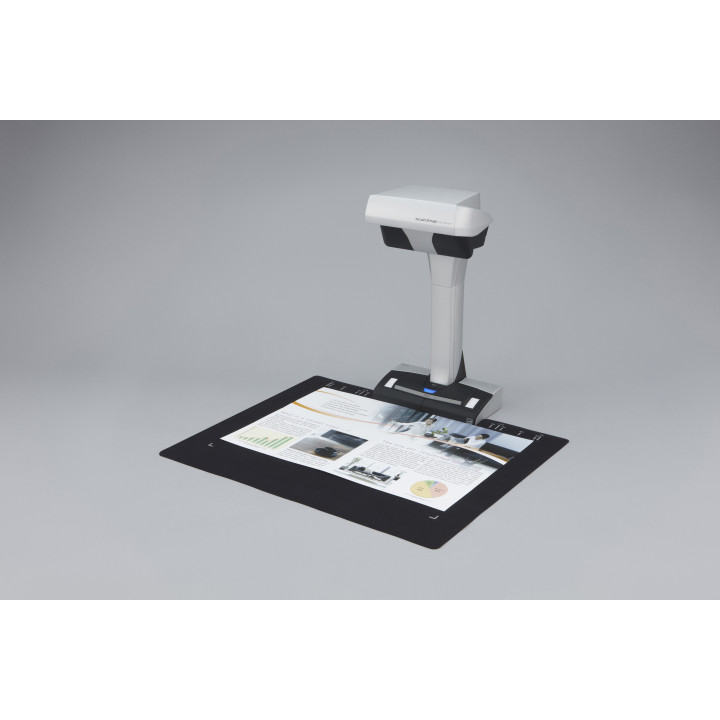 Ricoh ScanSnap SV600 Scanner aérien 285 x 218 DPI A3 Noir, Blanc — vue 2