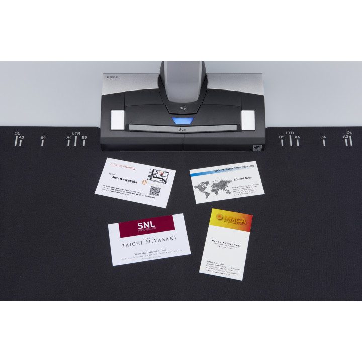 Ricoh ScanSnap SV600 Scanner aérien 285 x 218 DPI A3 Noir, Blanc — vue 3