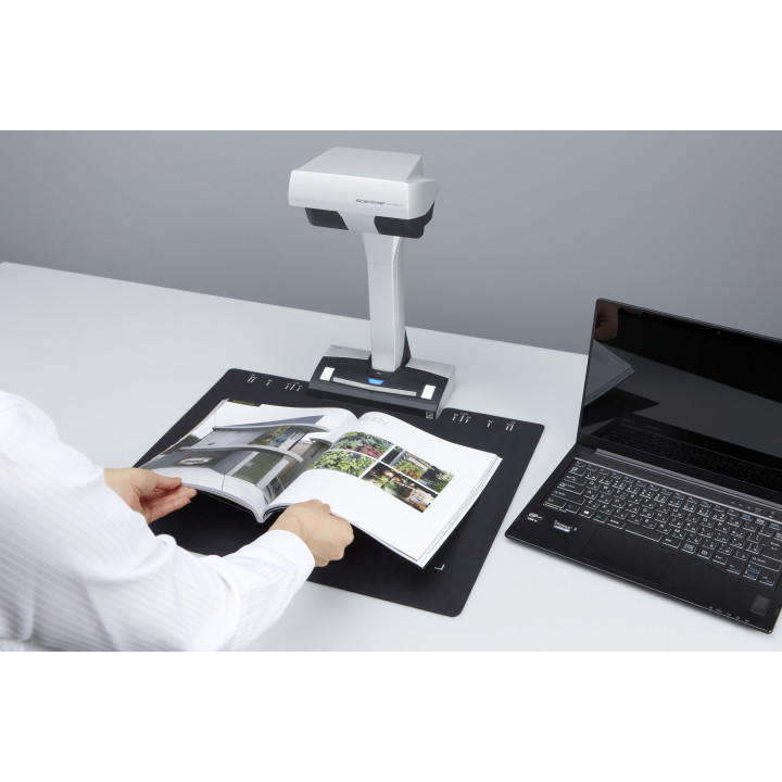 Ricoh ScanSnap SV600 Scanner aérien 285 x 218 DPI A3 Noir, Blanc — vue 5