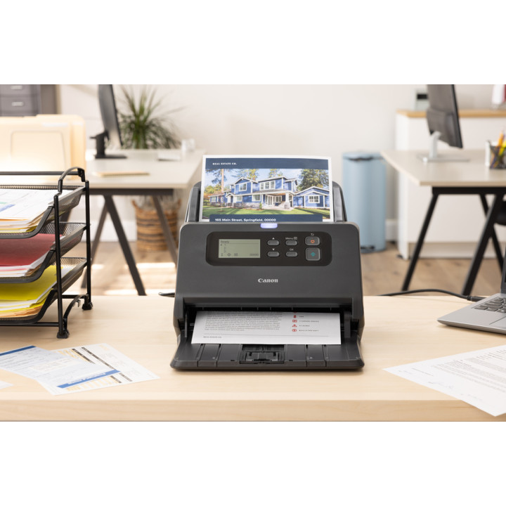 Canon imageFORMULA DR-M260 Alimentation feuille à feuille de scanner 600 x 600 DPI A4 Noir — vue 3