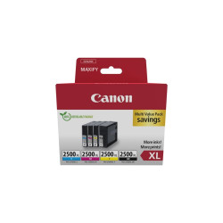 Canon PGI-2500XL — pack noir / cyan / magenta / jaune — cartouche d’encre