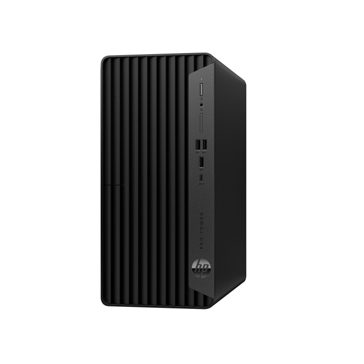 HP Pro Tower 400 G9 Intel® Core™ i7 i7-14700 16 Go DDR4-SDRAM 256 Go SSD Windows 11 Pro PC Noir — vue 3