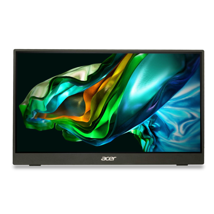 Acer PM161QBbmiuux Moniteur portable Noir 39,6 cm (15.6") LCD 1920 x 1080 pixels — vue 1