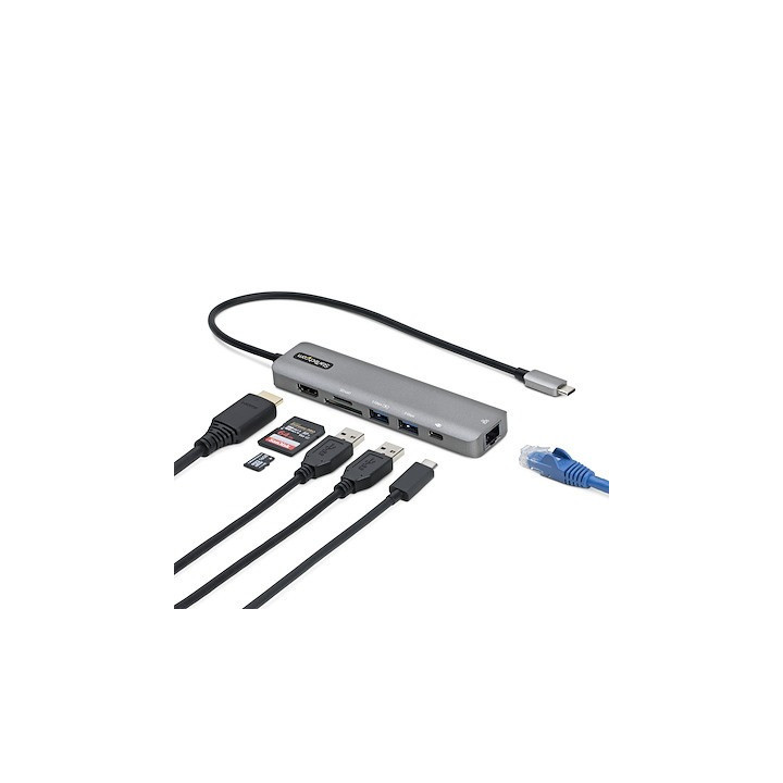 StarTech DKT30CHSDPD1 — dock USB-C HDMI / Ethernet / SD