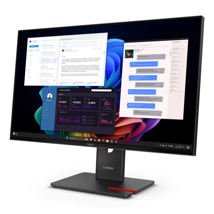 Lenovo ThinkVision T27UD-40 Moniteur — vue 2