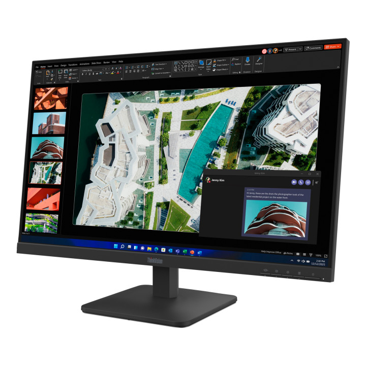 Lenovo ThinkVision S27-4e Moniteur — vue 3