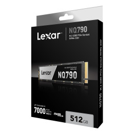 Lexar NQ790 512 Go — SSD NVMe M.2 2280 PCIe 4.0