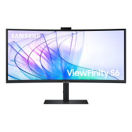 Samsung S65VC écran plat de PC 86,4 cm (34") 3440 x 1440 pixels UltraWide Quad HD LCD Noir — vue 1