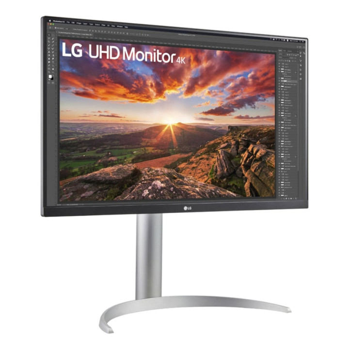 LG 27UP850K-W.AEU monitor écran plat de PC 68,6 cm (27") 3840 x 2160 pixels 4K Ultra HD LED Noir — vue 3