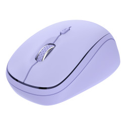 Trust Yvi+ — Souris sans fil récepteur USB/Bluetooth, violette