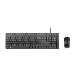 Targus AKM622FR clavier Souris incluse Universel USB AZERTY Français Noir — vue 1