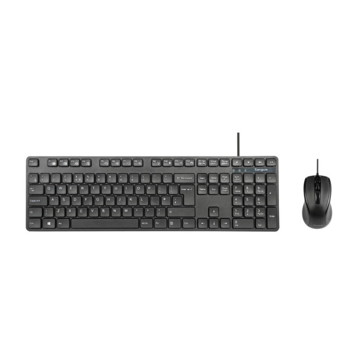 Targus AKM622FR clavier Souris incluse Universel USB AZERTY Français Noir — vue 1
