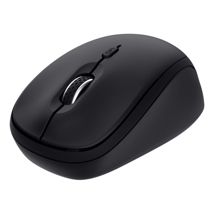 Trust Yvi+ souris Universel Ambidextre RF sans fil + Bluetooth Optique 1600 DPI — vue 1