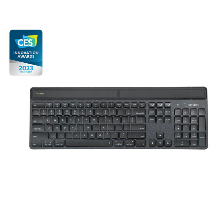 Targus EcoSmart AKB868FR clavier Universel Bluetooth AZERTY Français Noir — vue 2