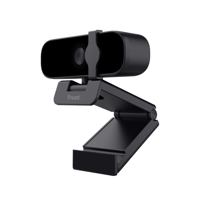 Trust Tanor webcam 1920 x 1080 pixels USB Noir — vue 3